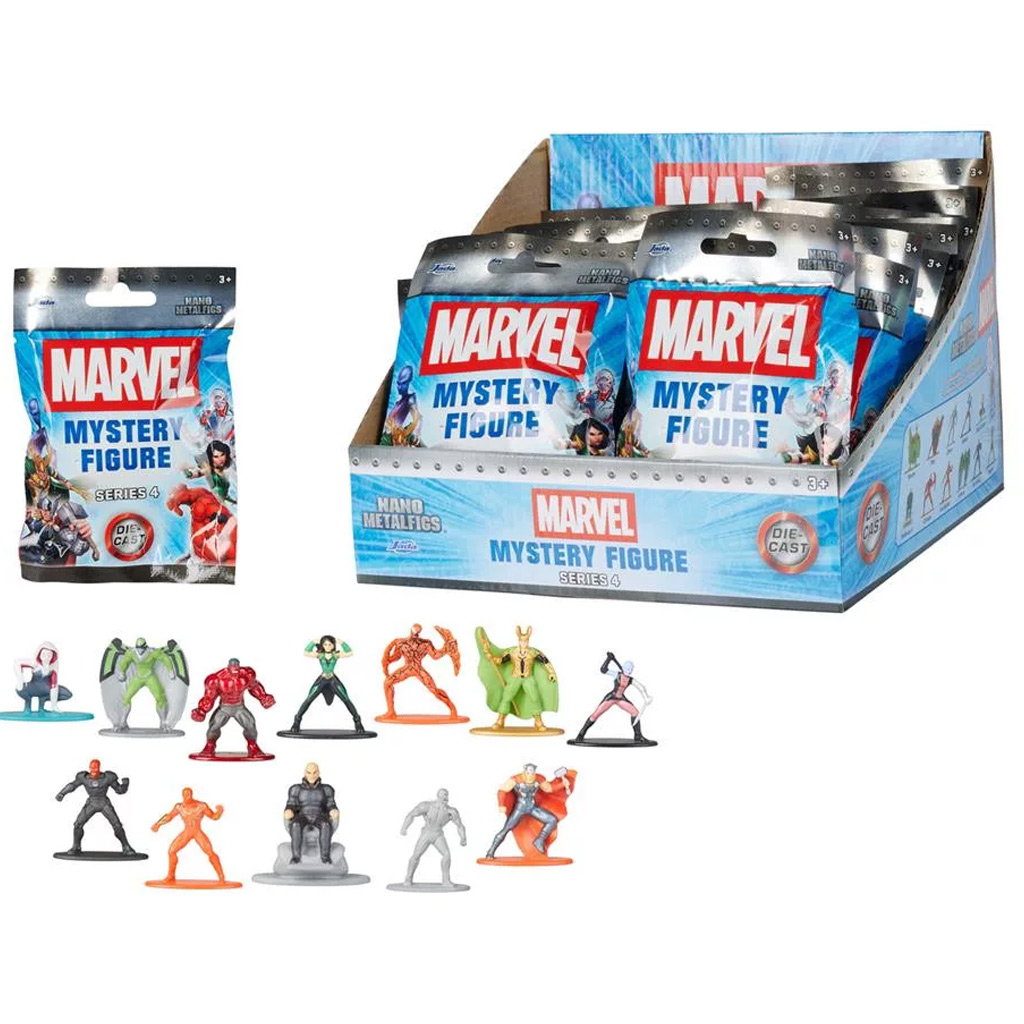 Marvel: Nano Metalfigs kovová překvapení figurka, více druhů, 1 ks - Jada Toys obrázek 1