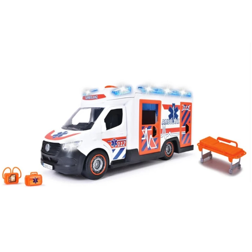 Mercedes-Benz Sprinter Ambulance autíčko se světlem a zvukem 35cm - Dickie Toys obrázek 2