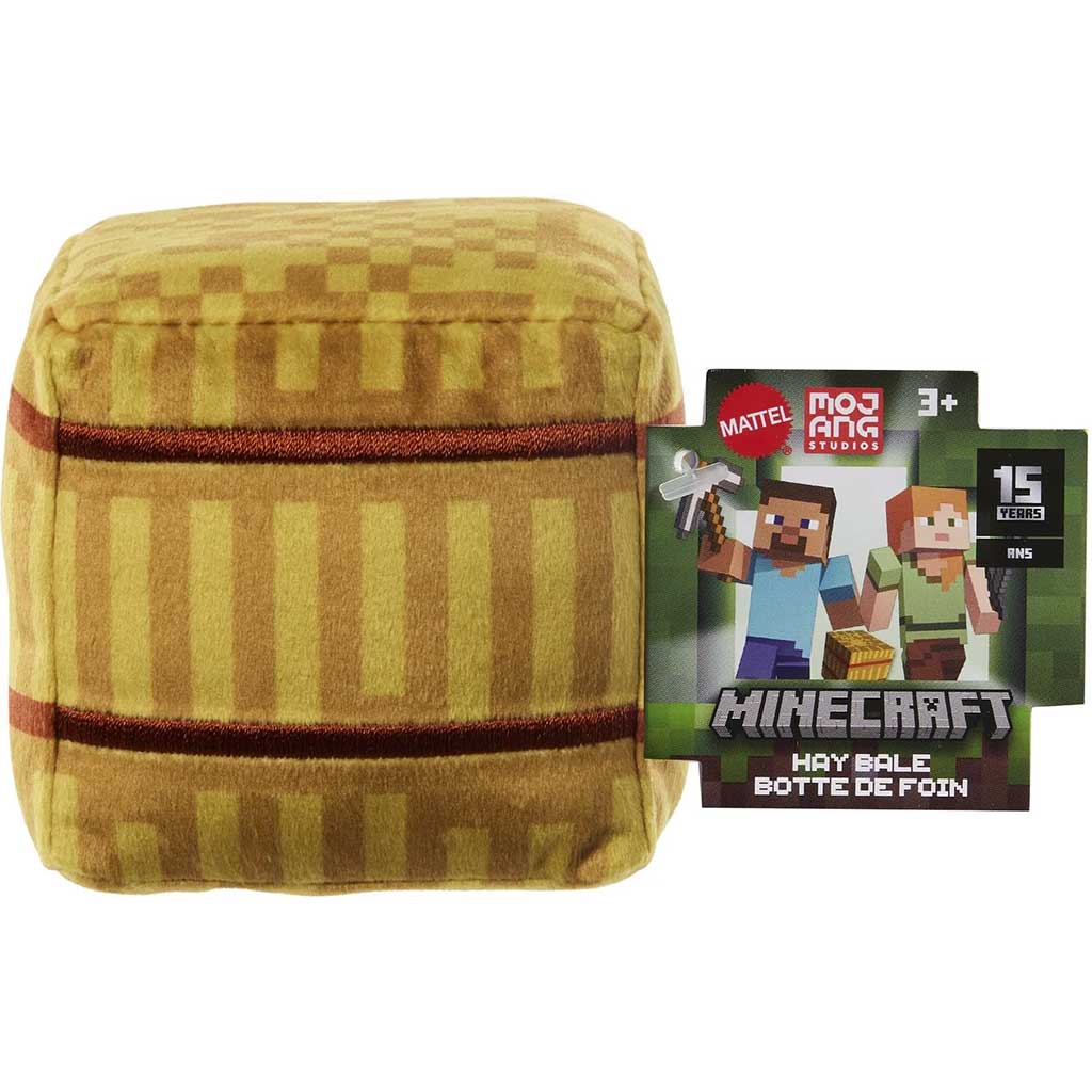 Minecraft Blocks plyšová postava - Seno figura - Mattel obrázek 1