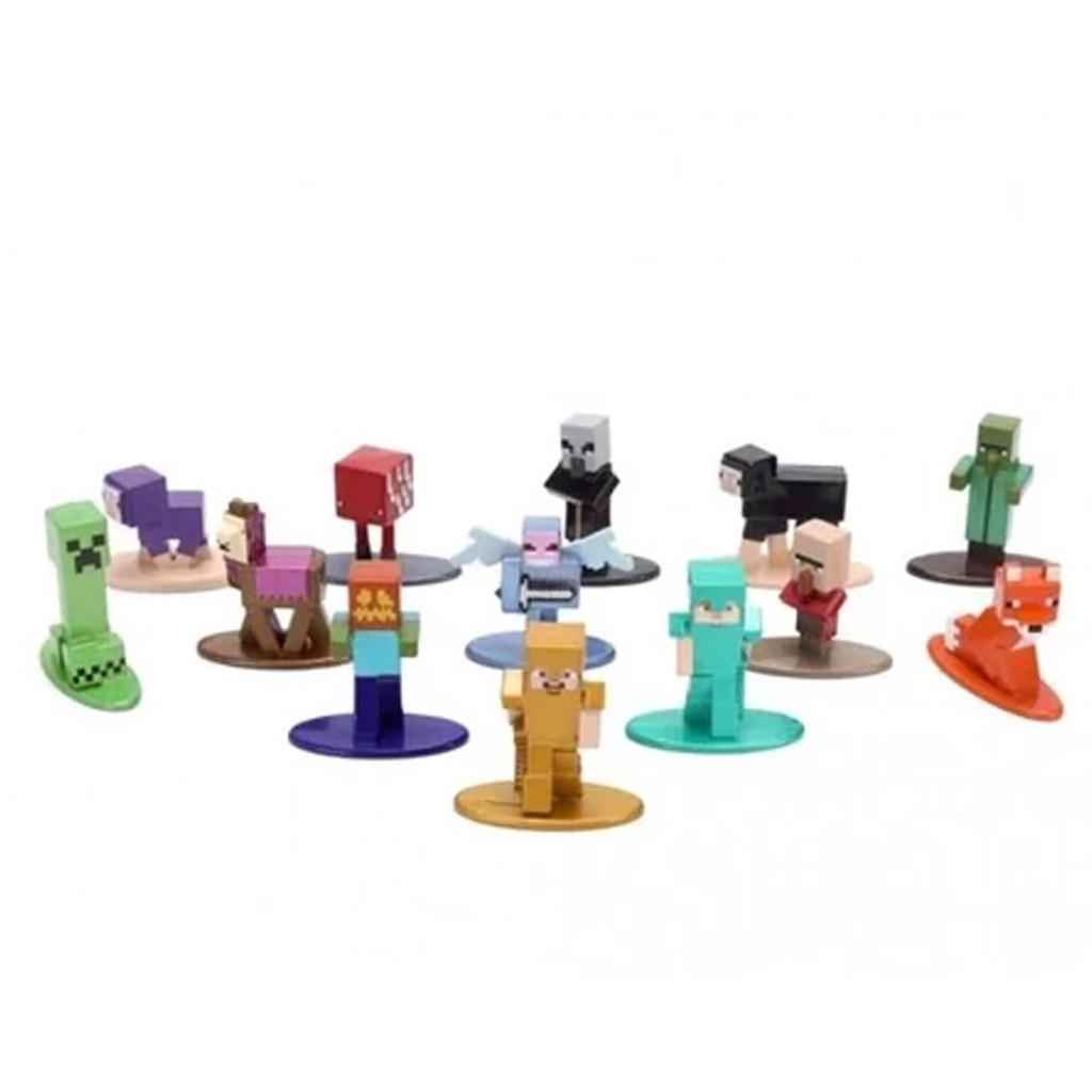 Minecraft: Nano Metalfigs kovová překvapení figurka, více druhů, 1 ks - Jada Toys obrázek 2