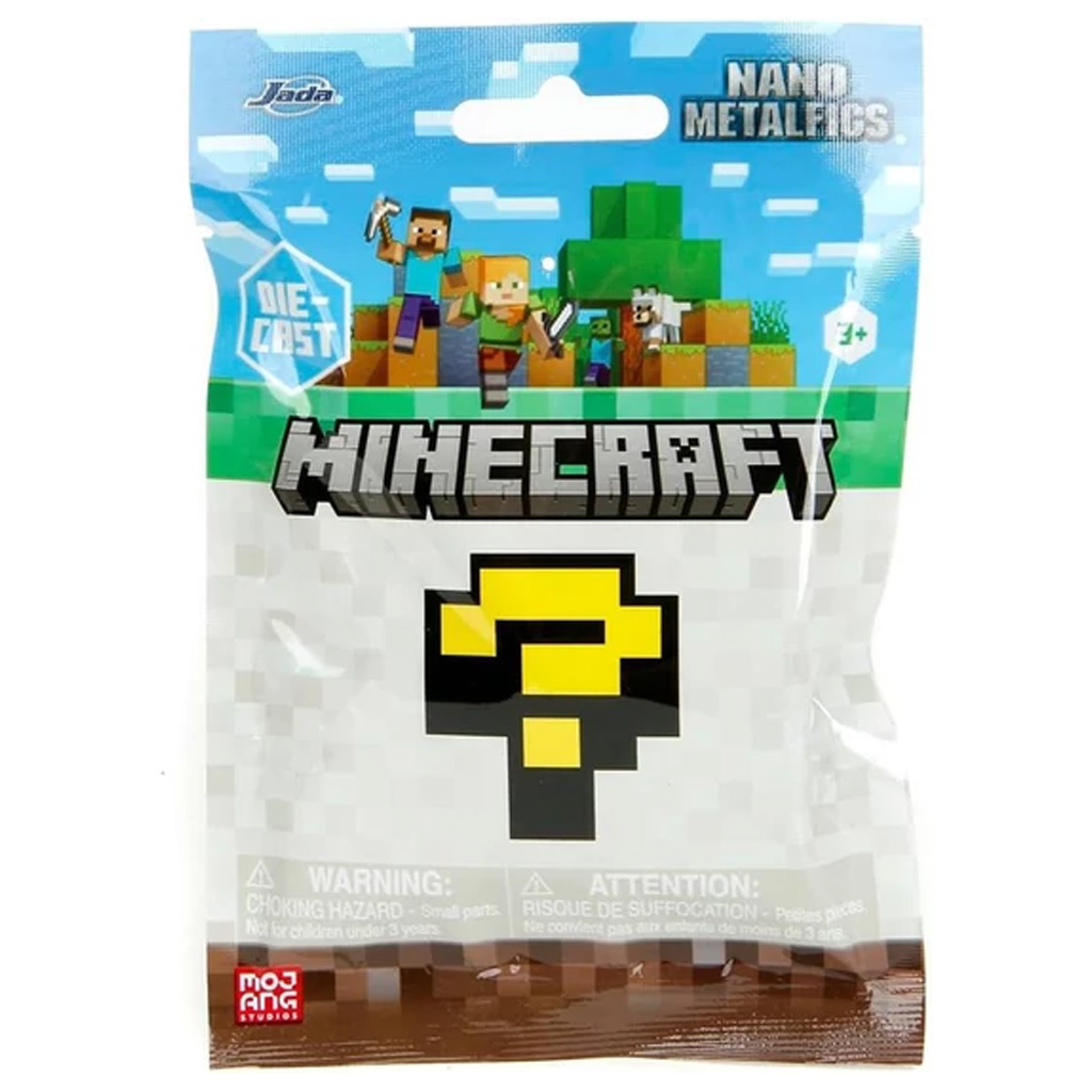 Minecraft: Nano Metalfigs kovová překvapení figurka, více druhů, 1 ks - Jada Toys obrázek 3