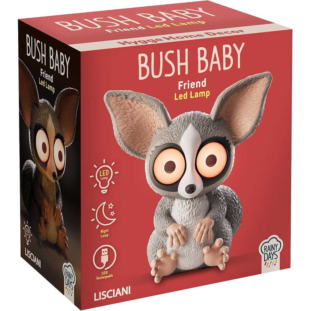 Noční lampička Rainy Days Bush Baby LED - Lisciani obrázek 1
