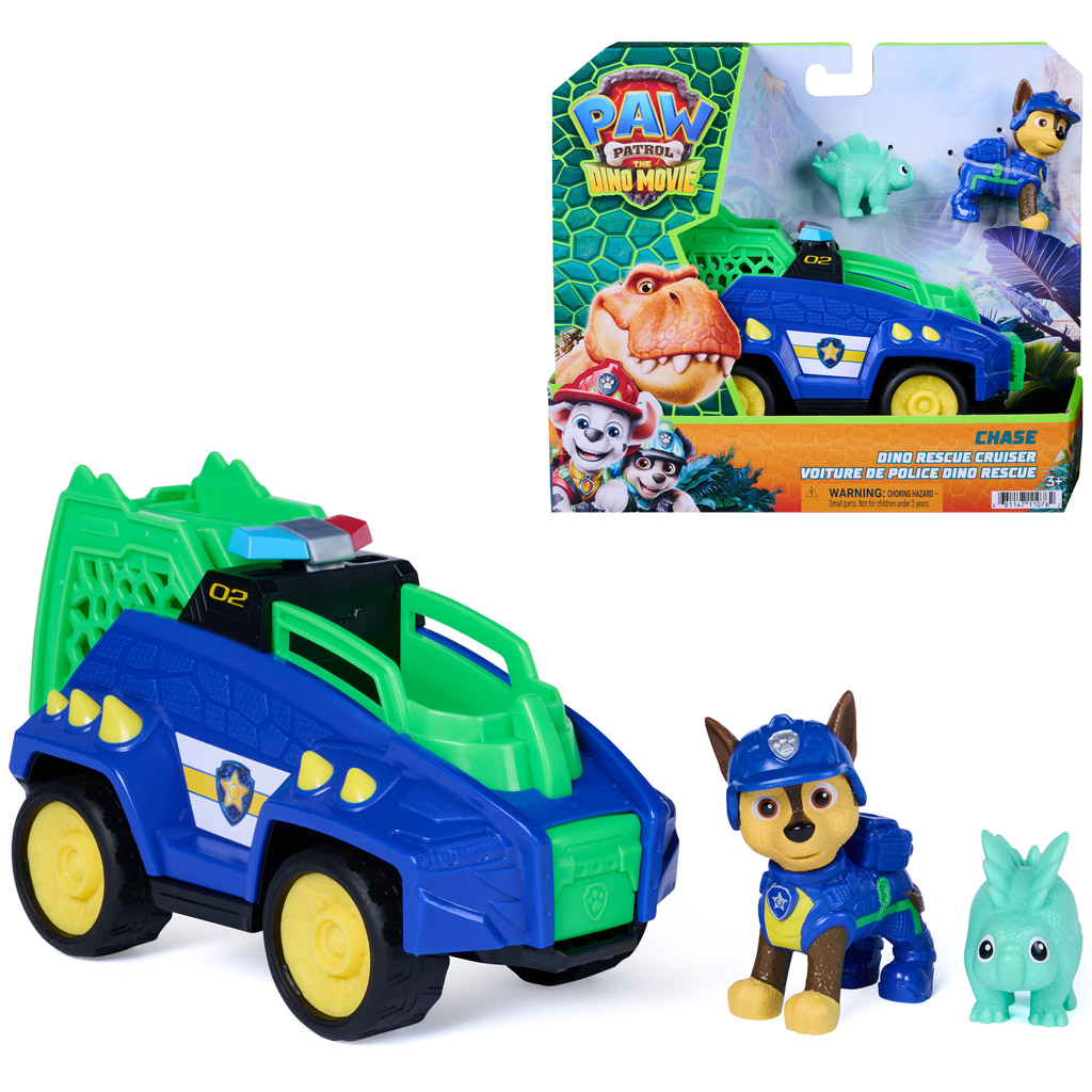 Paw Patrol Dinosauří film: Chaseovo vozidlo - Spin Master obrázek 1