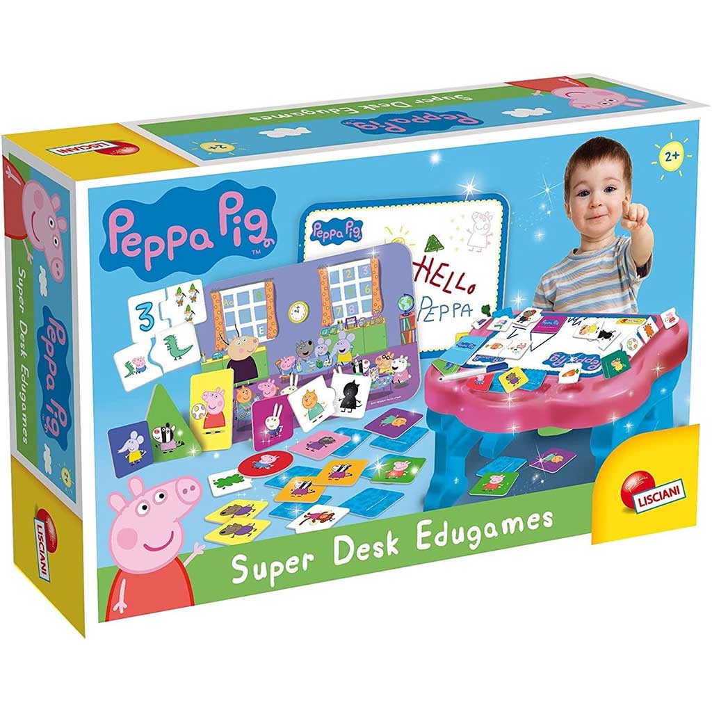 Peppa prasátko Super Desk interaktivní rozvojový stůl - Lisciani obrázek 1