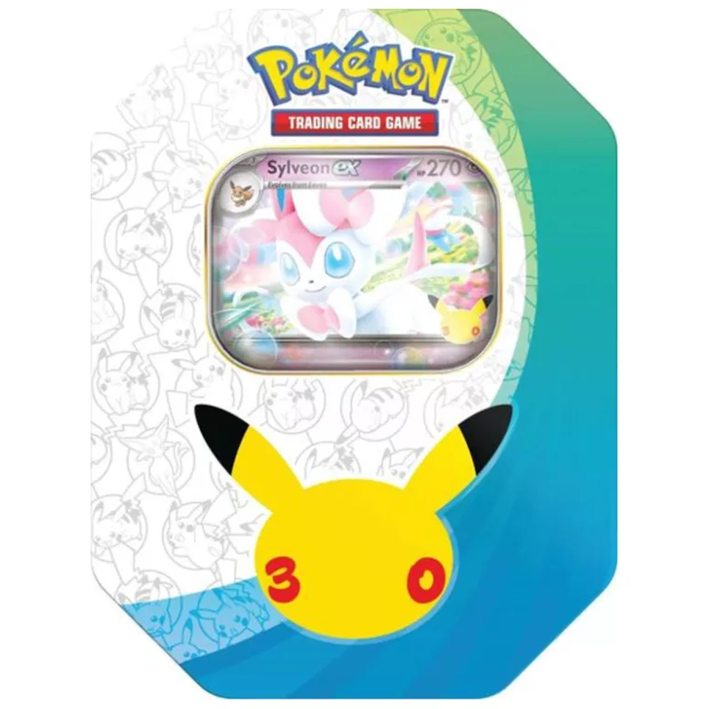 Pokémon TCG: 30. výročí ex plechovka – Greninja ex promo karta obrázek 1