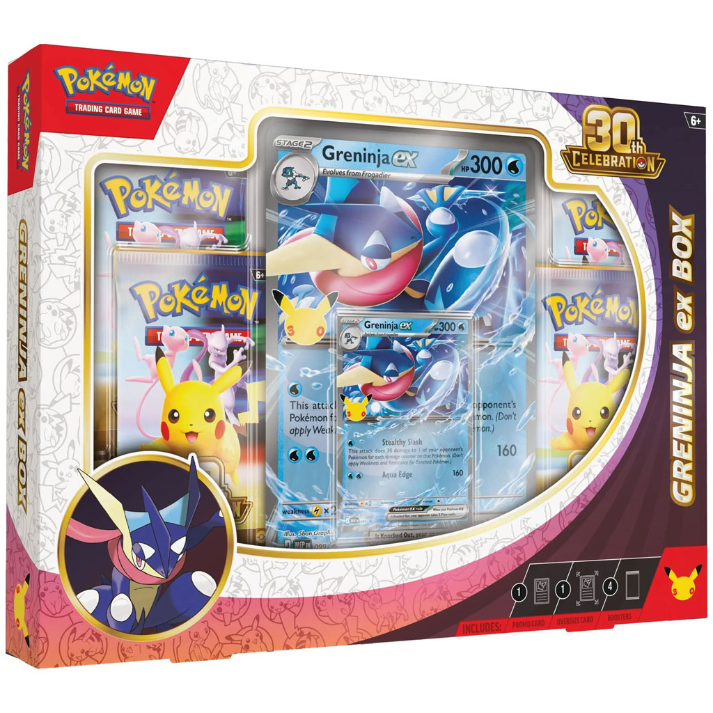Pokémon TCG: 30. výročí – Greninja ex Box obrázek 1