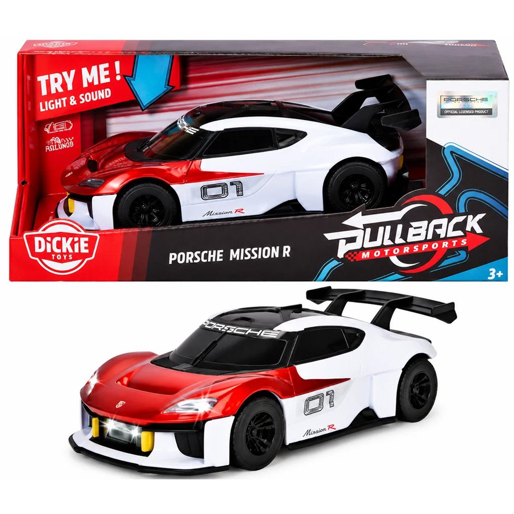 Porsche Mission R autíčko se světlem a zvukem - Dickie Toys obrázek 1