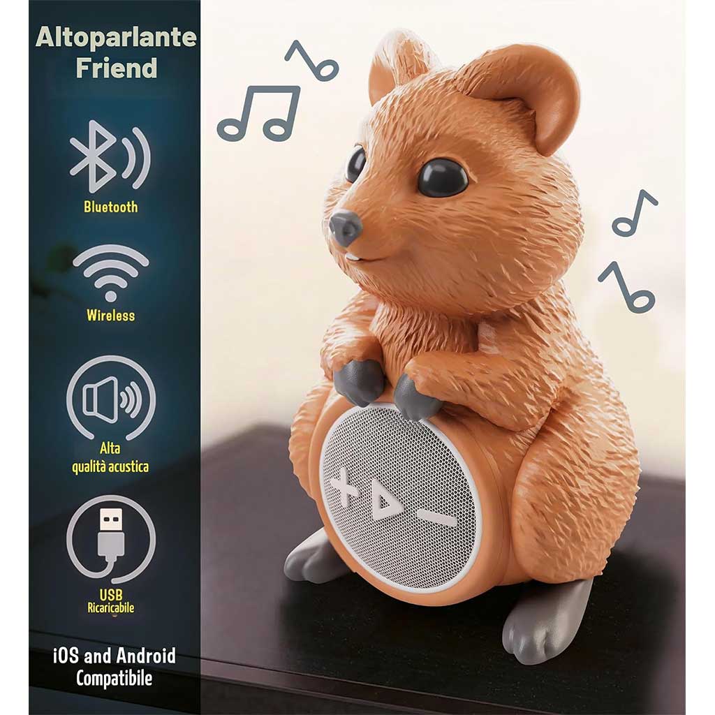 Rainy Days Quokka Bluetooth reproduktor - Lisciani obrázek 3