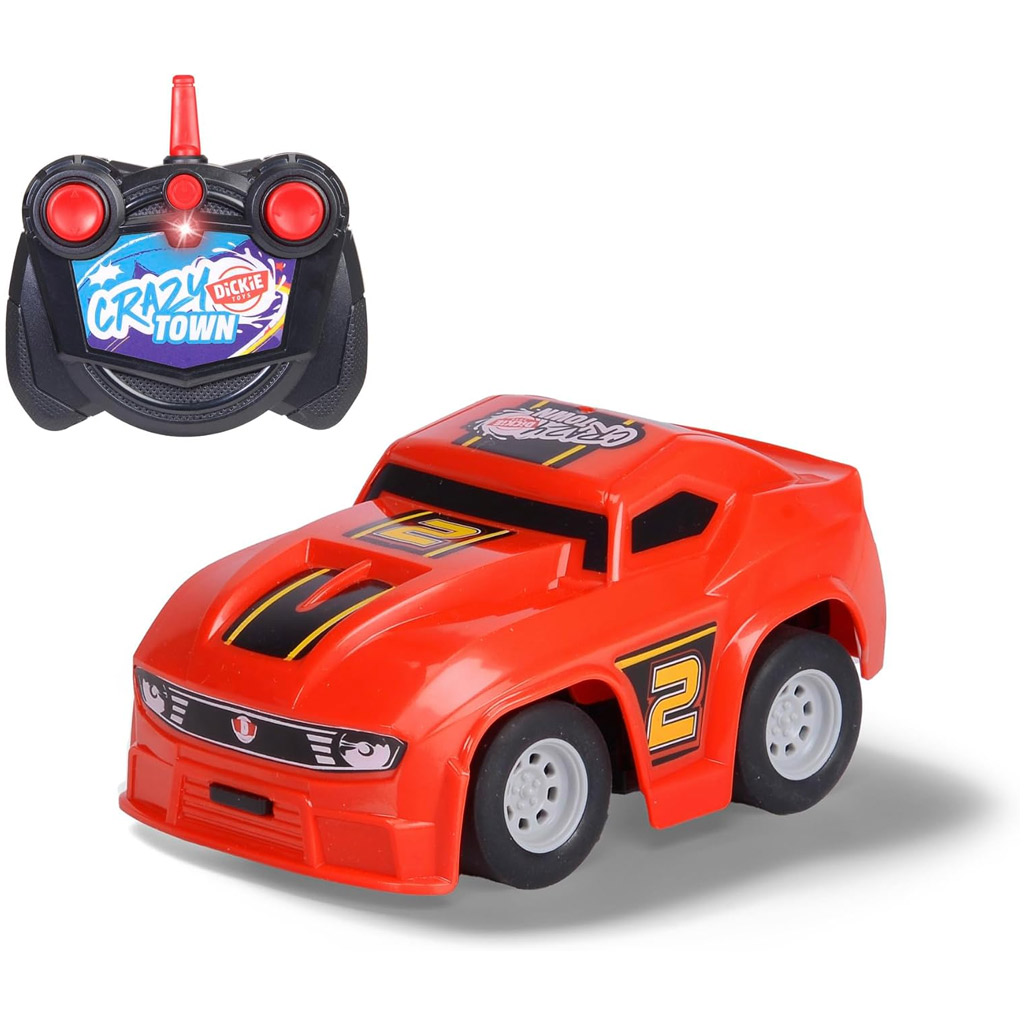 RC Crazy Cruiser dálkově ovládané závodní auto 2,4 GHz – červené - Dickie Toys obrázek 2