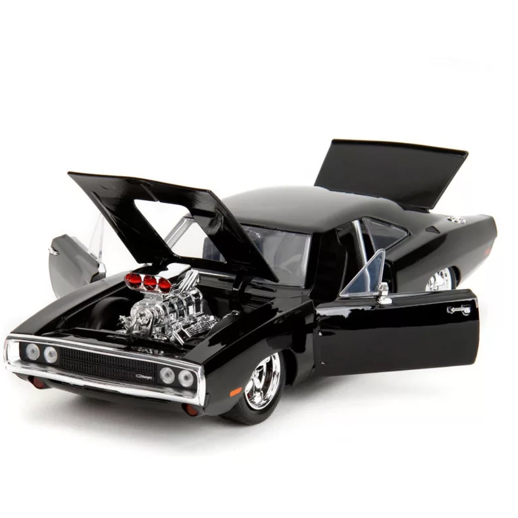 Rychle a zběsile: 1970 Dodge Charger s kompresorem kovový model auta 1/24 - Jada Toys obrázek 4