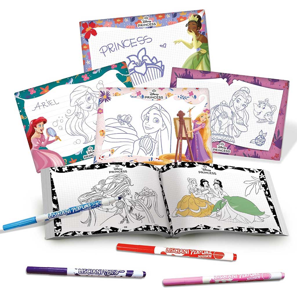 Sada pro kreslení Disney Princezen - Lisciani obrázek 2