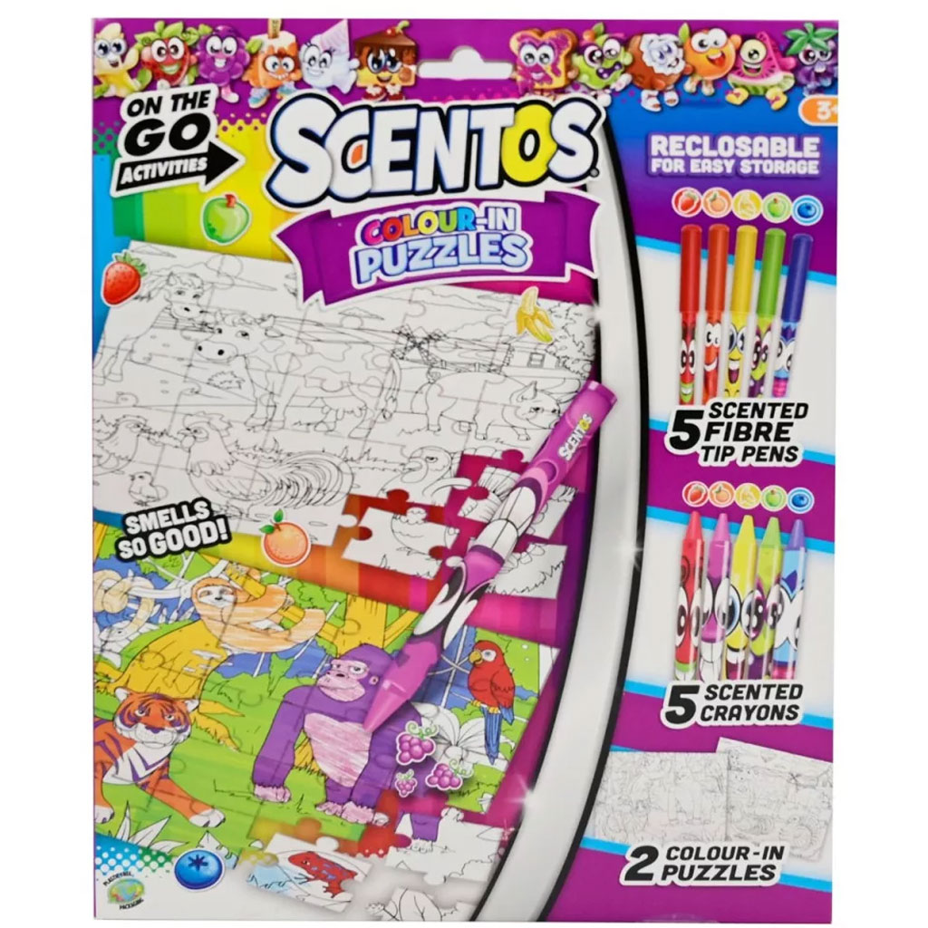Scentos Barevná puzzle sada obrázek 1