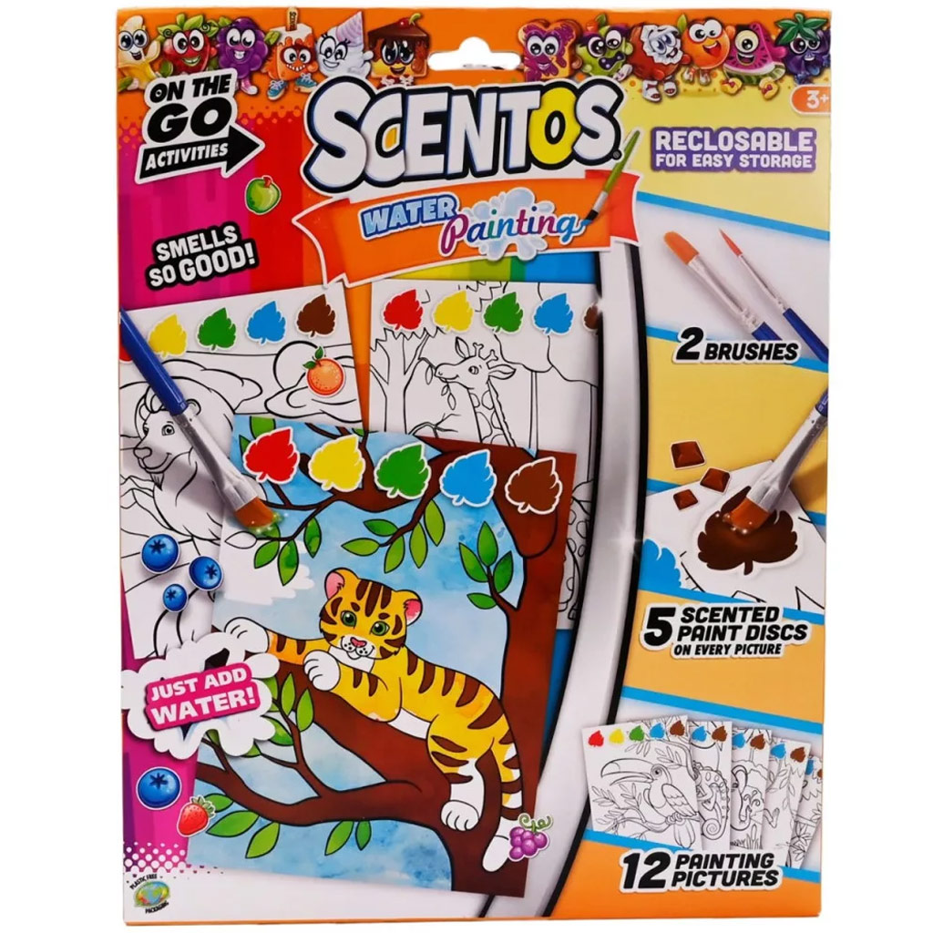 Scentos Kouzelná omalovánka, Džungle, 12 ks obrázek 1