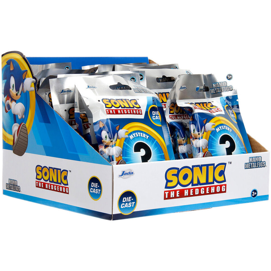 Sonic: Nano Metalfigs kovová překvapení figurka, více druhů, 1 ks - Jada Toys obrázek 1