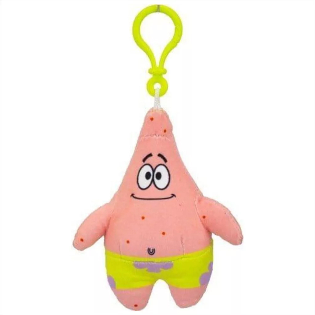 SpongeBob: Plyšový klip na tašku, 13 cm - Patrick obrázek 1