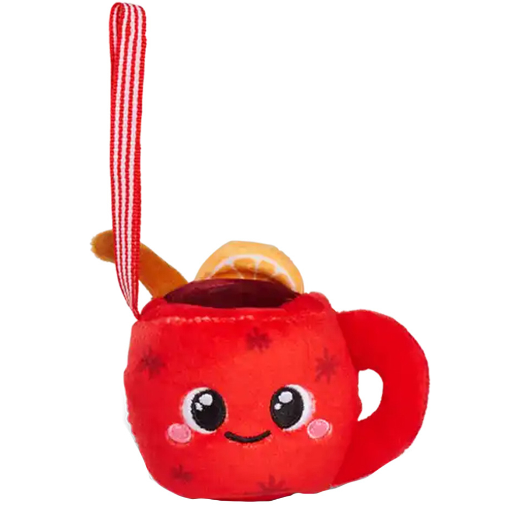 Squeezlings: Vánoční plyšová postavička s háčkem v několika variantách 1 ks - Simba Toys obrázek 3