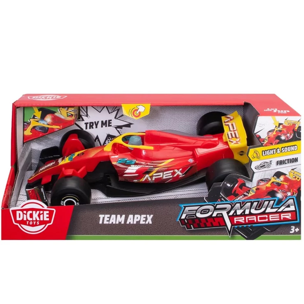 Závodní auto Formula Racer Team APEX s osvětlením a zvukem - Dickie Toys obrázek 1