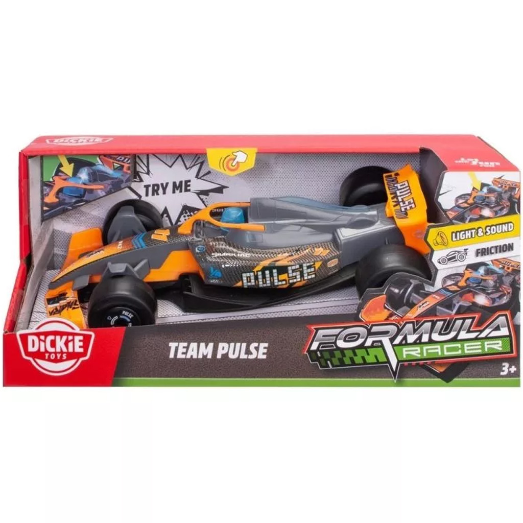 Závodní auto Formula Racer Team PULSE s světlem a zvukem - Dickie Toys obrázek 1