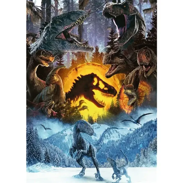 1000dílné puzzle ve světě Jurského parku - Trefl obrázek 2