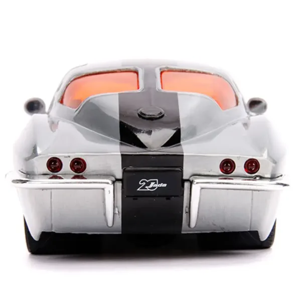 1963 Chevy Sting Ray kovový model auta 1/24 - Simba Toys obrázek 6
