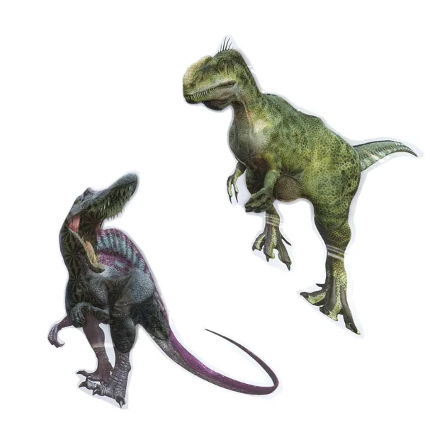3D Svět dinosaurů samolepka na zeď se posterem obrázek 3