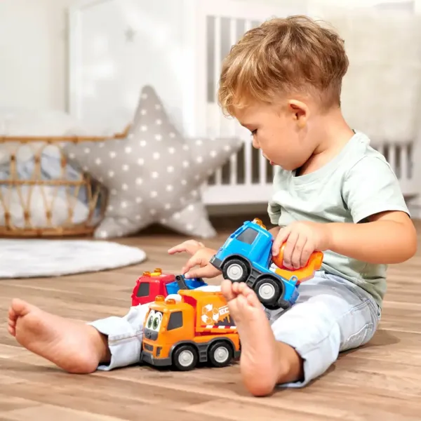 ABC Volvo nákladní auta městské pracovní stroje v několika variantách 13 cm - Simba Toys obrázek 6