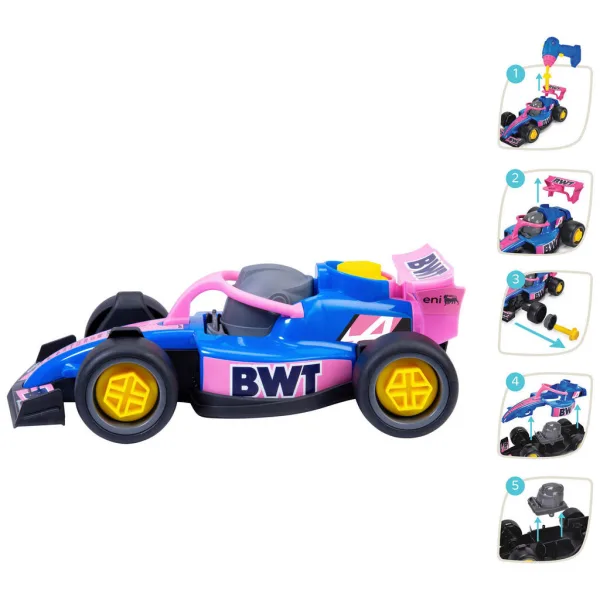 ABC sestavitelný závodní automobil BWT Alpine Formula 1 - Dicke Toys obrázek 2