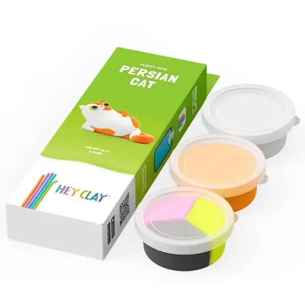 Ahoj Clay: Měkká perská kočička figurka modelovací sada obrázek 2