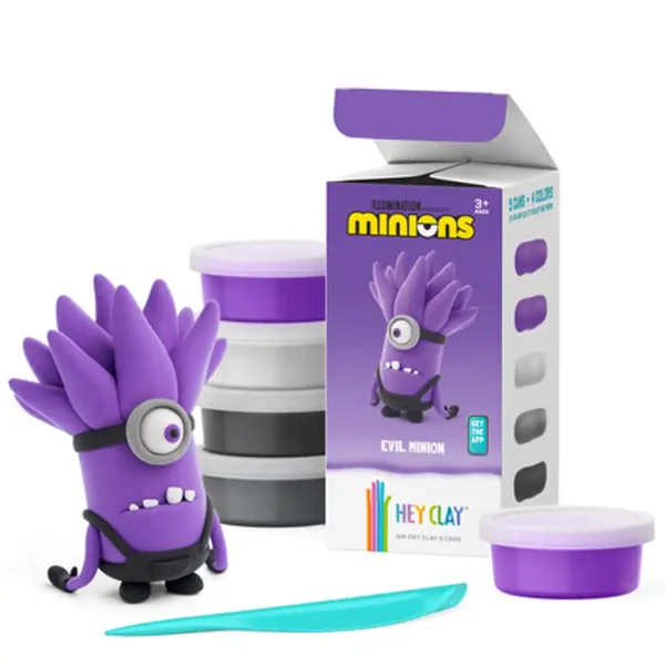 Ahoj Clay: Sada na modelování Minionek - Zlý minion obrázek 2