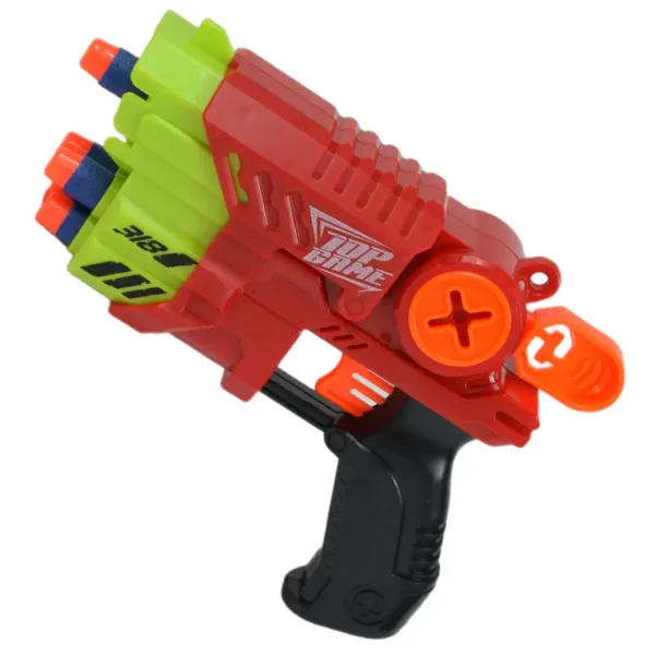 Air Blaster: Zbraň na pěnové střely EVA s terčem a náboji 19x14cm obrázek 2
