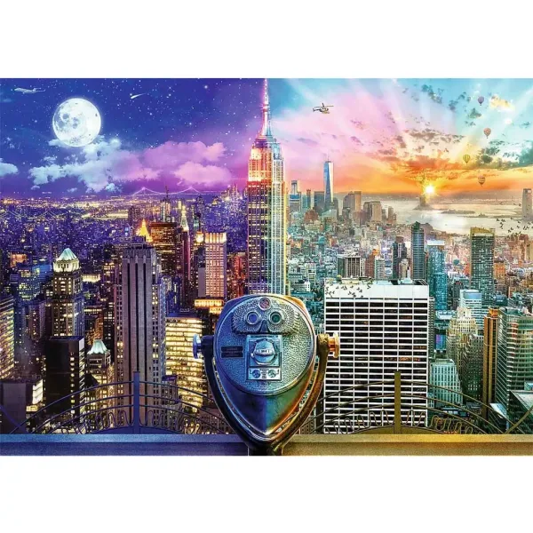 Americká třída 2x500dílné puzzle - Trefl obrázek 3