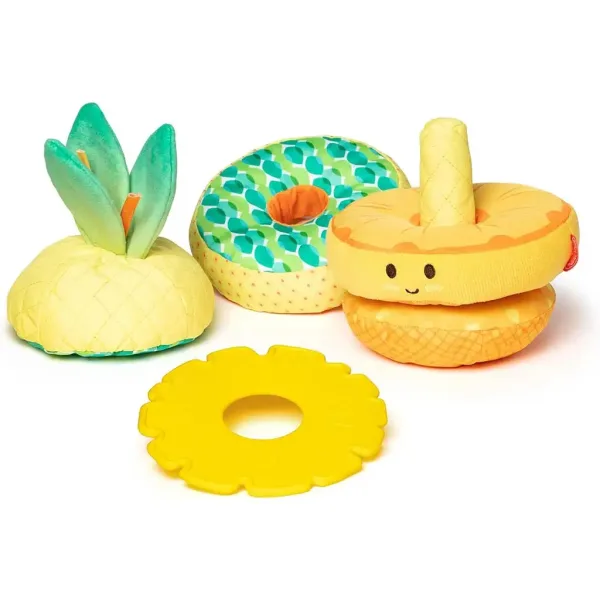 Ananasová stavební věž pro miminka - Melissa & Doug obrázek 2