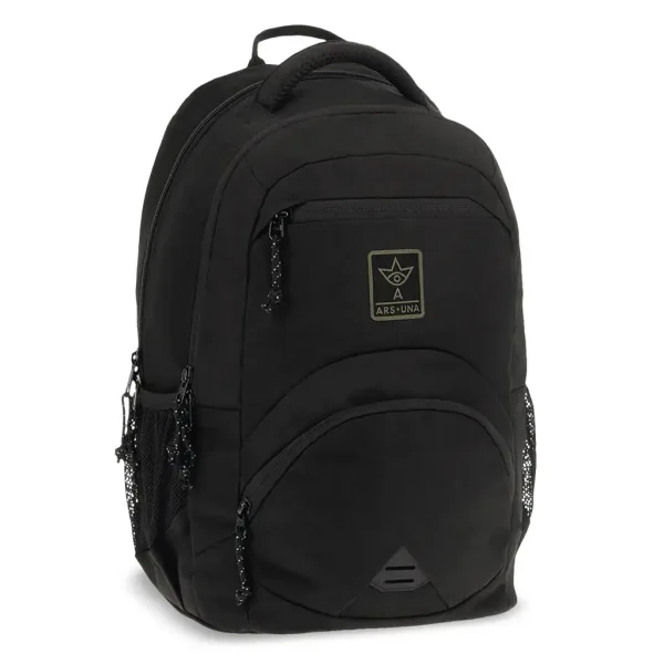 Ars Una: Cordura černý ergonomický školní batoh, batoh 33x45x24 cm obrázek 1