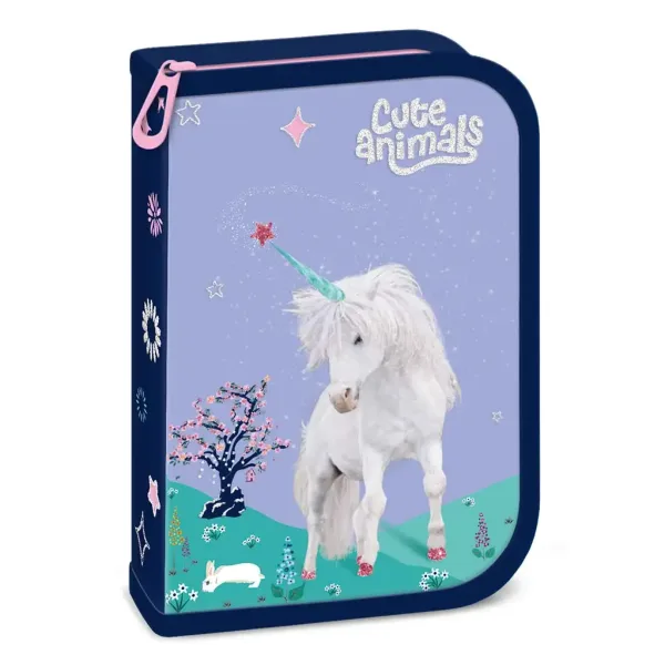 Ars Una: Cute Animals Unicorn plněný penál 12,8x19,3x3,6 cm obrázek 1