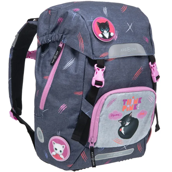 Ars Una: Think Pink easy-pack školní taška, batoh 27×38×18 cm obrázek 2