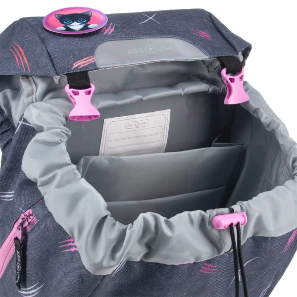 Ars Una: Think Pink easy-pack školní taška, batoh 27×38×18 cm obrázek 8
