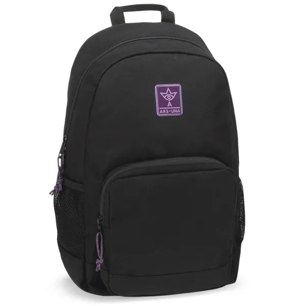 Ars Una: dívčí černo-fialový školní batoh Cordura AU-14 32x51x25 cm obrázek 1