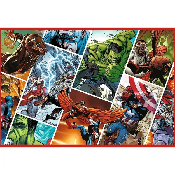 Avengers: Ochránci světa 2x200 dílků puzzle – Trefl obrázek 2