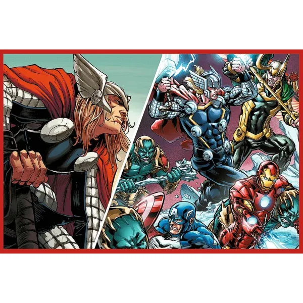 Avengers: Ochránci světa 2x200 dílků puzzle – Trefl obrázek 3