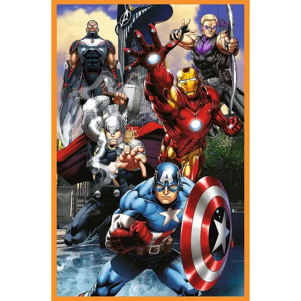 Avengers akční den 3x80dílné puzzle - Trefl obrázek 3