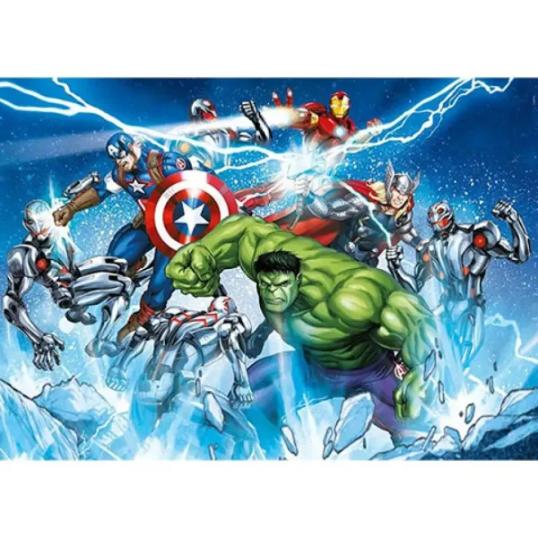 Avengers puzzle 104 dílků Super Color - Clementoni obrázek 2