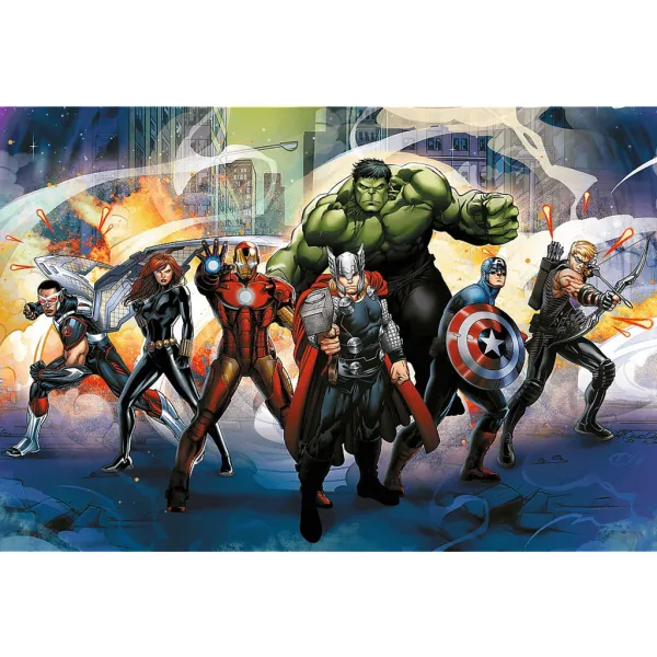 Avengers tým 160dílné puzzle - Trefl obrázek 2