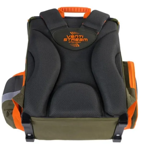 Bambino: Vojenský ergonomický školní batoh, batoh 36x27x14cm obrázek 4