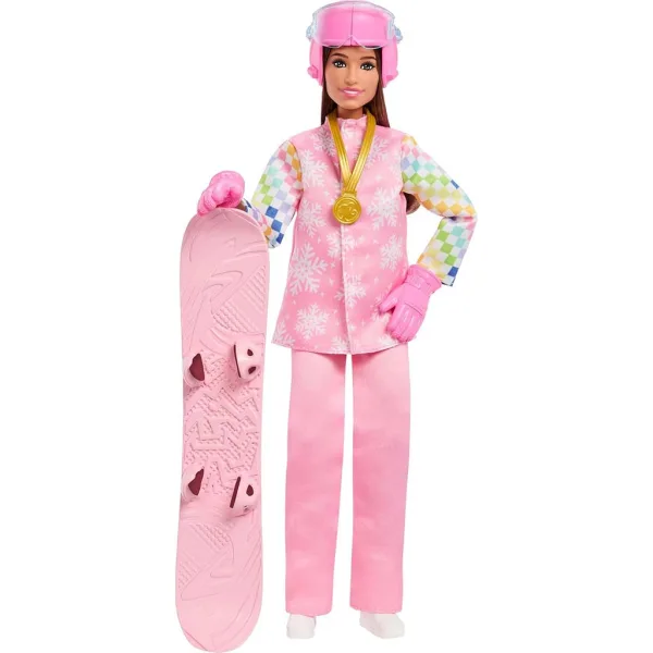 Barbie: 65. výroční kariérní panenka - Snowboardistka - Mattel obrázek 2