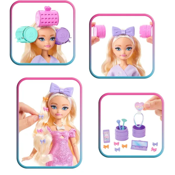 Barbie Dream Besties Kadeřnice Malibu panenka – Mattel obrázek 3