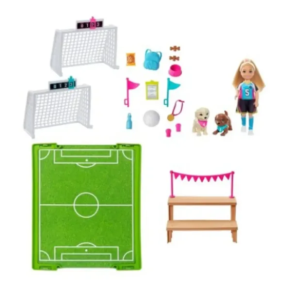 Barbie Dreamhouse Adventures: Fotbalová sada Chelsea - Mattel obrázek 3