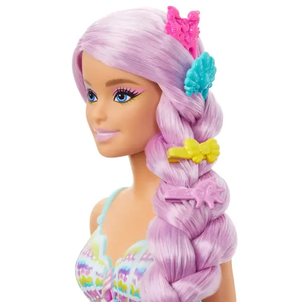 Barbie Dreamtopia: Kouzelný účes mořská panna 2024 - Mattel obrázek 4