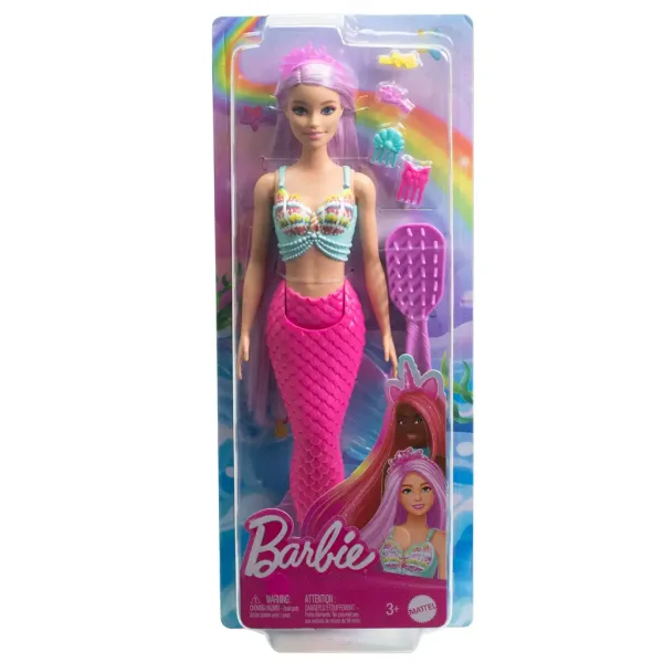 Barbie Dreamtopia: Kouzelný účes mořská panna 2024 - Mattel obrázek 6