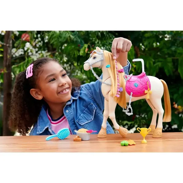 Barbie: Královský Tornádo Kůň - Mattel obrázek 4