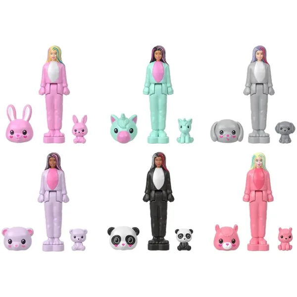 Barbie: Mini BarbieLand - Cutie Reveal překvapení panenka - Mattel obrázek 4